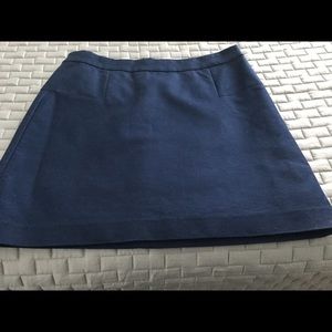 Navy Mini Skirt